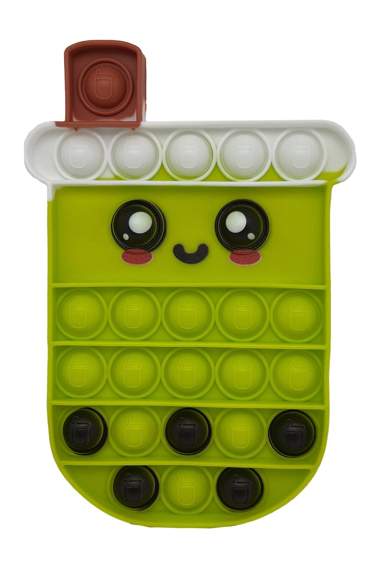 Matcha Bubble Tea Pop-It/Push-It Fidget Spielzeug